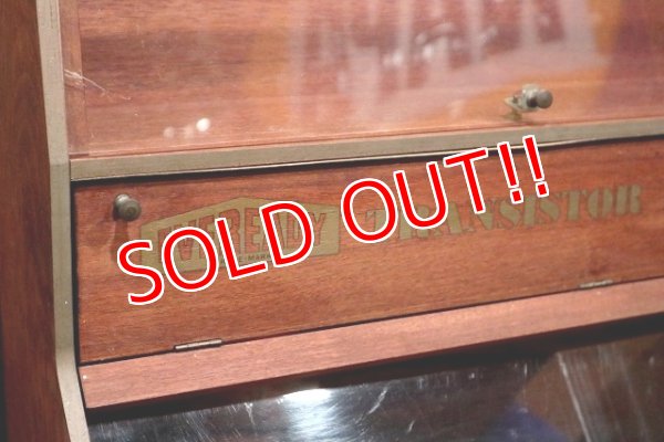 画像2: dp-220101-10 EVEREADY / Transistor Batteries 1950's Wood Showcase