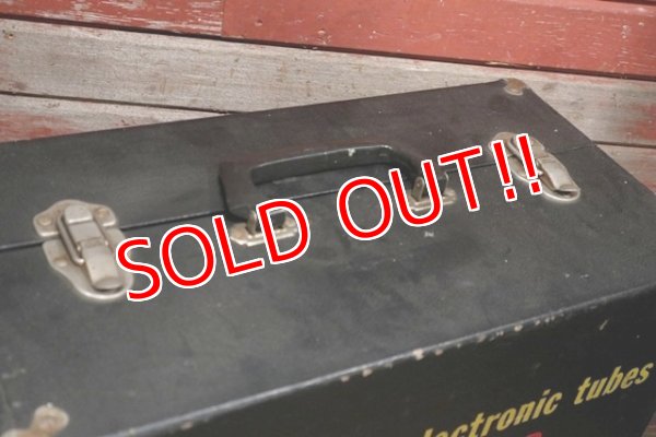 画像6: dp-220101-08 SYLVANIA electric tube / 1950's Serviceman Trunk