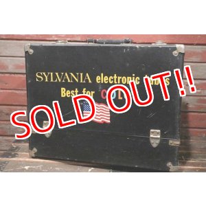 画像: dp-220101-08 SYLVANIA electric tube / 1950's Serviceman Trunk