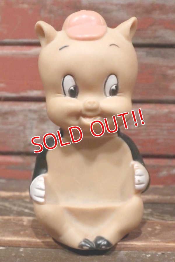 画像1: ct-211210-19 Porky Pig / DAKIN 1960's-1970's Rubber Doll