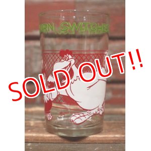 画像: gs-200901-05 Foghorn Leghorn / Welch's 1974 "FOGHORN SWITCHES HENERY'S EGG!" Glass