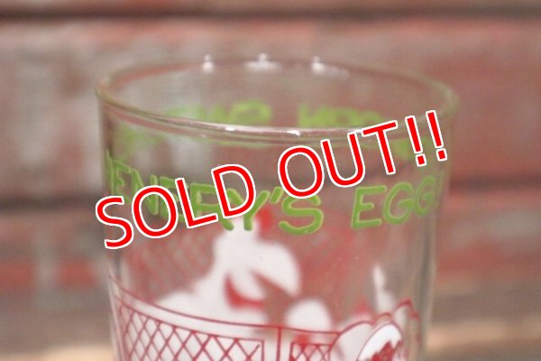 画像5: gs-200901-05 Foghorn Leghorn / Welch's 1974 "FOGHORN SWITCHES HENERY'S EGG!" Glass