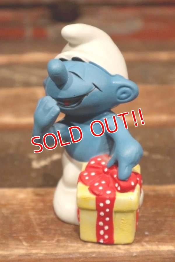 画像2: ct-211210-17 Smurf / 1982 Porcelain Figure "Jokey"