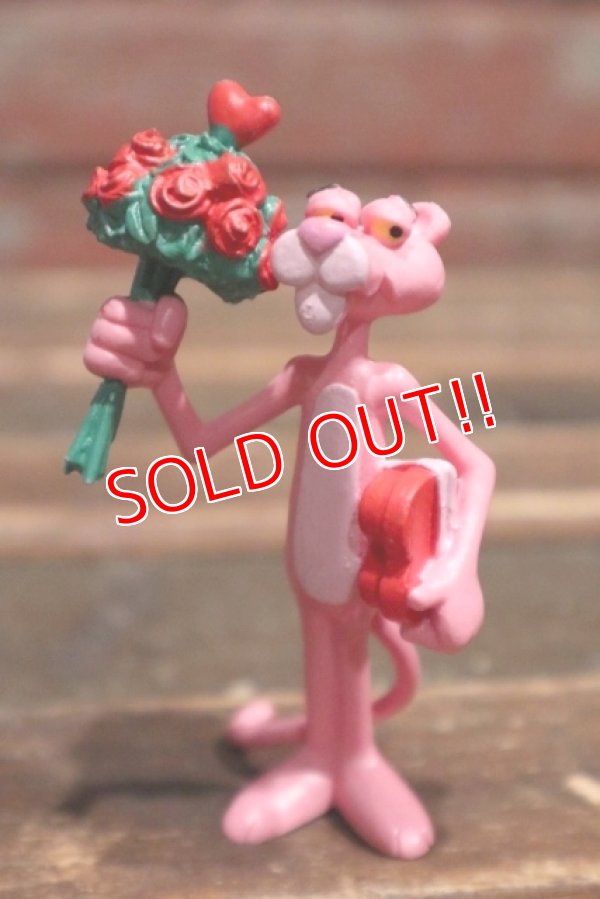 画像1: ct-211101-18 Pink Panther / MAIA BORGES 2003 PVC Figure "Bouquet of Roses"