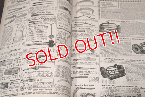 画像4: dp-211110-54 THE SEARS, ROEBUCK / 1897 EDITION Catalogue (2007年製)