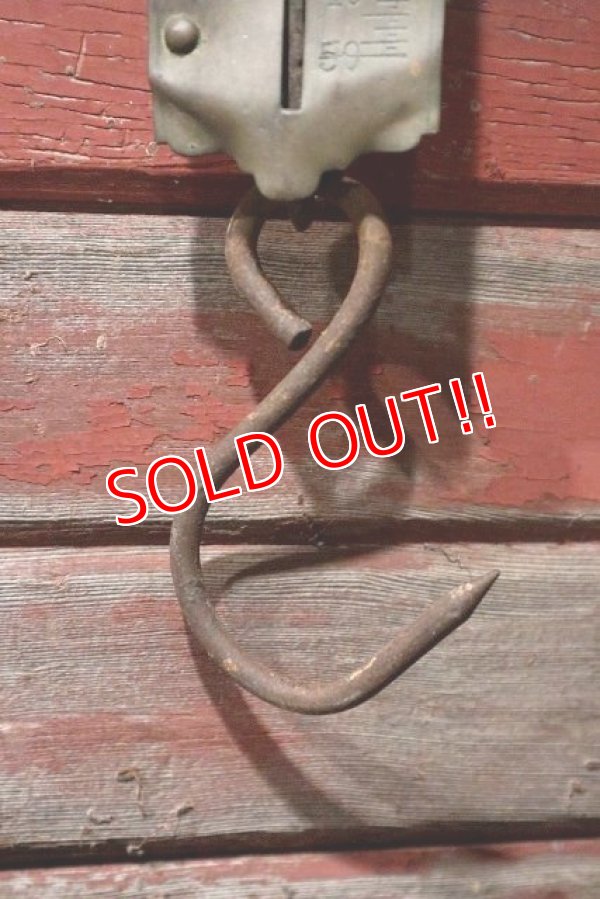 画像4: dp-220201-65 JOHN CHATILLON & SONS / 1930's Brass Hanging Scale