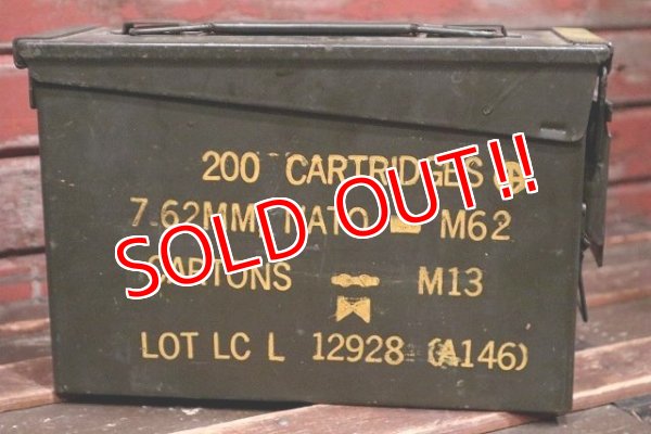 画像2: dp-220201-12 U.S.ARMY / Vintage Ammo Box