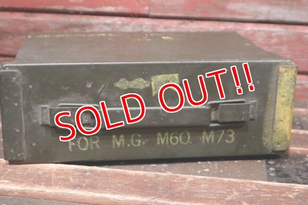 画像6: dp-220201-12 U.S.ARMY / Vintage Ammo Box