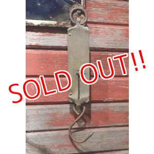 画像: dp-220201-65 JOHN CHATILLON & SONS / 1930's Brass Hanging Scale