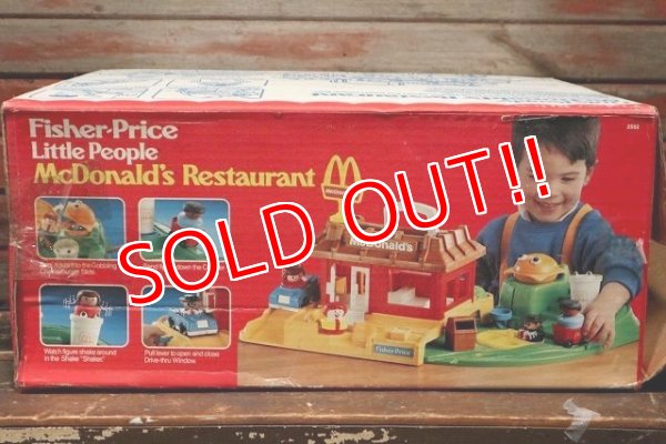 画像13: ct-220201-08 McDonald's / Fisher-Price Little People 1990's McDonald's Restaurant