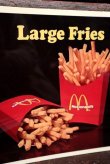 画像2: dp-220201-35 McDonald's / 1975 Large Fries Sign