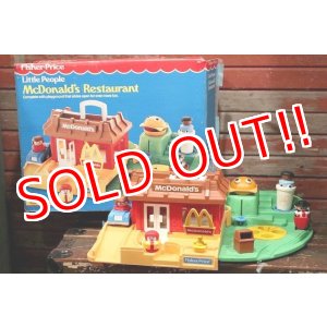 画像: ct-220201-08 McDonald's / Fisher-Price Little People 1990's McDonald's Restaurant