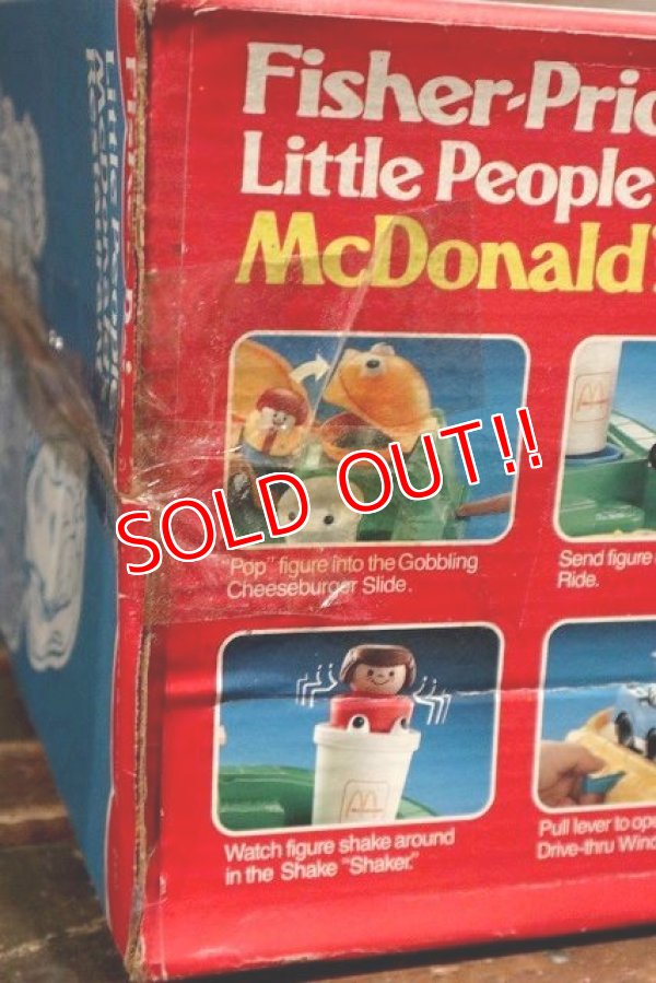画像14: ct-220201-08 McDonald's / Fisher-Price Little People 1990's McDonald's Restaurant