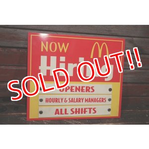 画像: dp-220201-37 McDonald's / NOW Hiring Sign