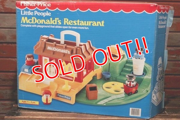画像11: ct-220201-08 McDonald's / Fisher-Price Little People 1990's McDonald's Restaurant