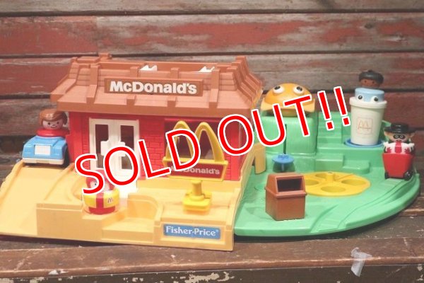 画像2: ct-220201-08 McDonald's / Fisher-Price Little People 1990's McDonald's Restaurant