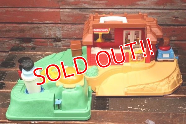 画像7: ct-220201-08 McDonald's / Fisher-Price Little People 1990's McDonald's Restaurant