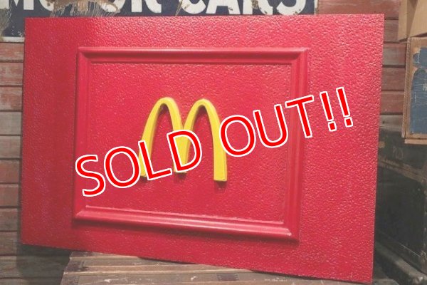 画像1: dp-220201-32 McDonald's / 1970's-1980's Plastic Store Sign