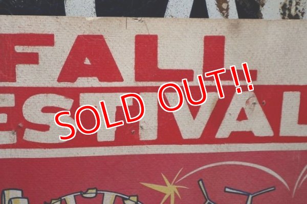 画像4: dp-220101-15 FALL FESTIVAL / Vintage Poster