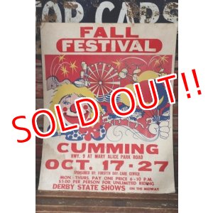 画像: dp-220101-15 FALL FESTIVAL / Vintage Poster
