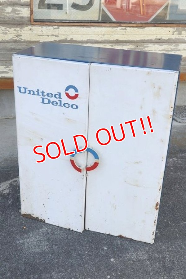 画像1: dp-211110-34 United Delco / 1970's Metal Parts Cabinet