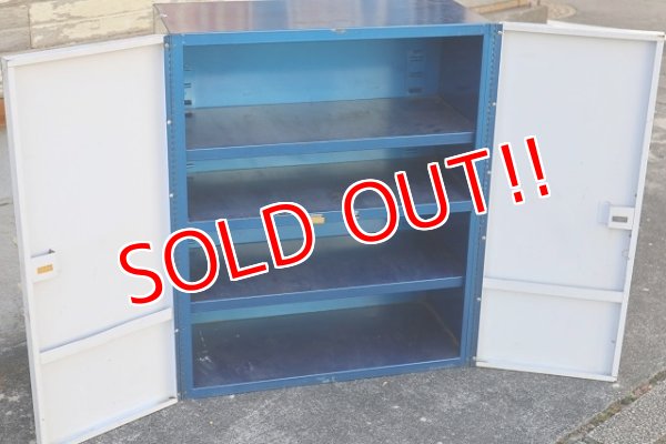 画像10: dp-211110-34 United Delco / 1970's Metal Parts Cabinet