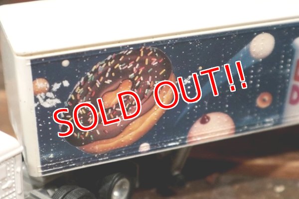 画像4: dp-220201-39 DUNKIN' DONUTS / 1995 Die Cast Trailer Truck Toy