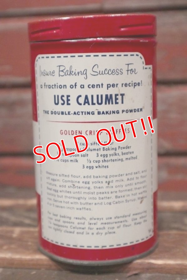 画像2: dp-220201-60 Calumet / Vintage Baking Powder Can