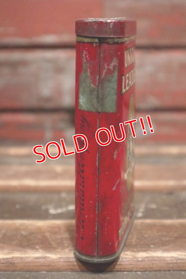 画像4: dp-220201-17 UNION LEADER SMOKING TOBACCO / Vintage Tin Can