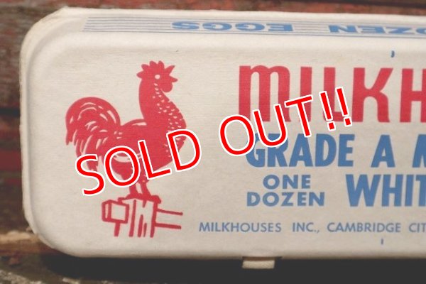 画像2: dp-220201-83 miller MILK HOUSE / Vintage Egg Case (※10個セット)