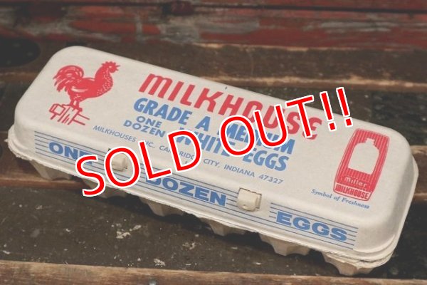 画像1: dp-220201-83 miller MILK HOUSE / Vintage Egg Case (※10個セット)