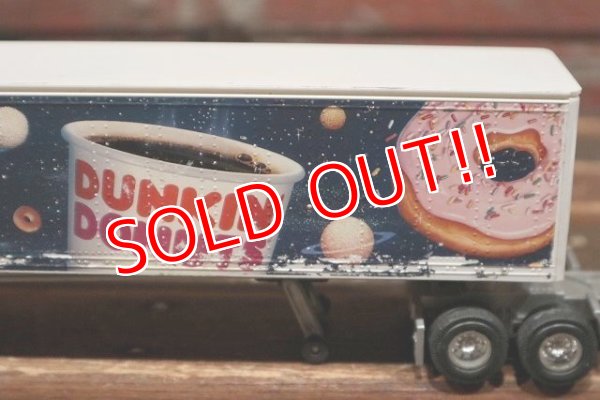 画像7: dp-220201-39 DUNKIN' DONUTS / 1995 Die Cast Trailer Truck Toy