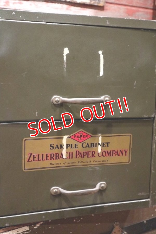 画像2: dp-220201-21 ZELLERBACH PAPER COMPANY / Vintage Metal Cabinet