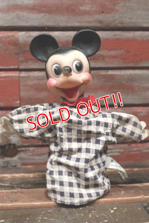 画像1: ct-211210-29 Mickey Mouse / Gund 1950's Hand Puppet