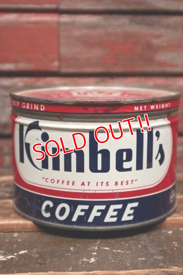 画像2: dp-211210-36 Kimbell's COFFEE / Vintage Tin Can