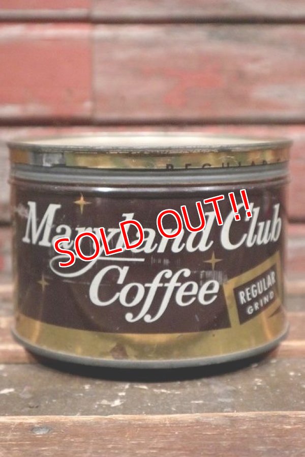 画像2: dp-211210-48 Maryland Club Coffee / Vintage Tin Can