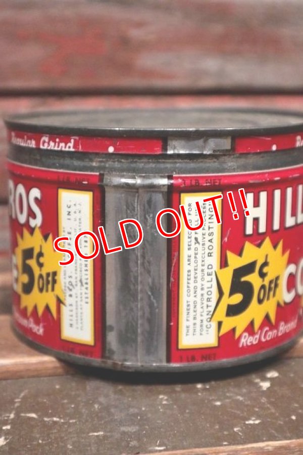 画像4: dp-220201-78 HILLS BROS COFFEE / Vintage Tin Can