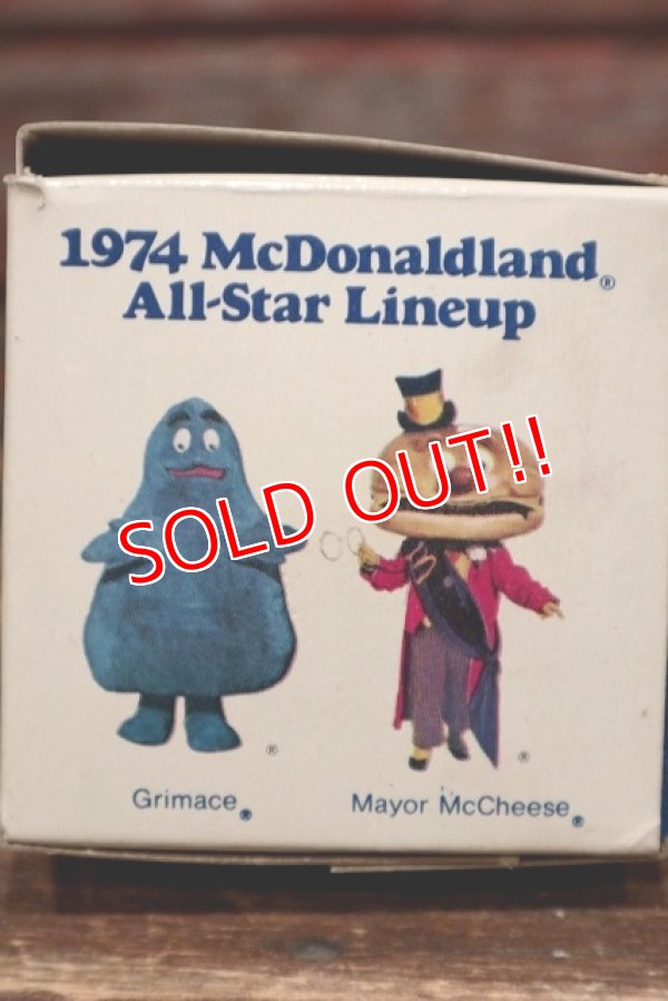画像5: ct-220201-13 McDonald's × MILWAUKEE BREWERS / 1974 McDonaldland All-Star Lineup Baseball