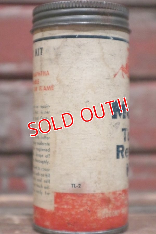 画像5: dp-220301-55 Mobil / Vintage Tube Repair Kit Can