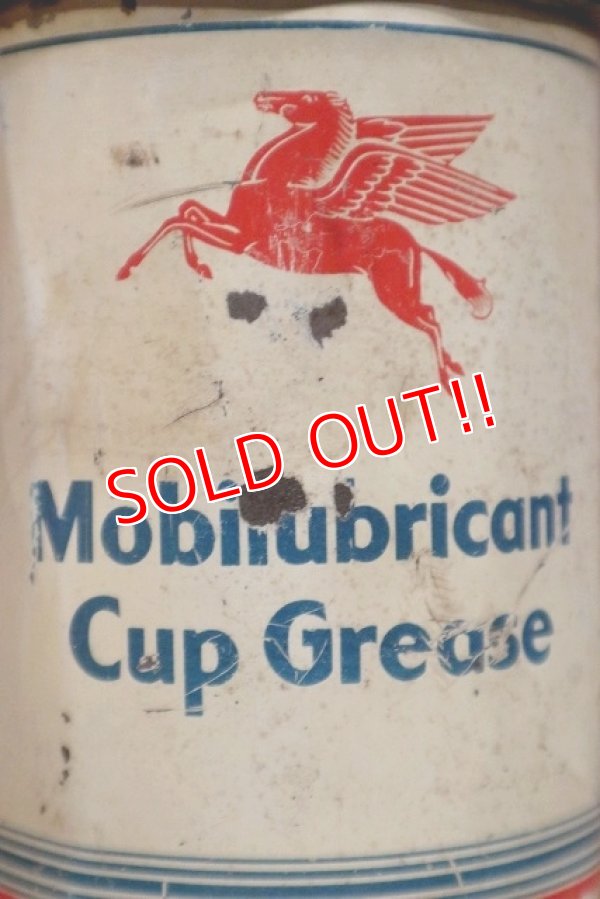 画像2: dp-220301-109 Mobil / Mobilubricant Cup Grease Can