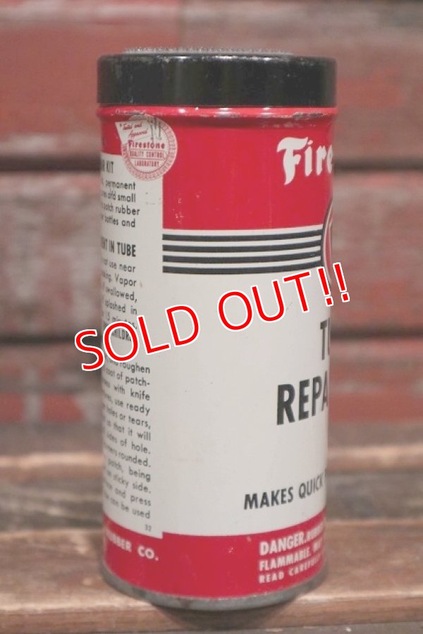画像4: dp-220201-63 Firestone / Vintage Tube Repair Kit Can
