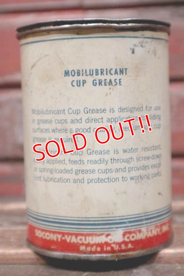 画像3: dp-220301-109 Mobil / Mobilubricant Cup Grease Can