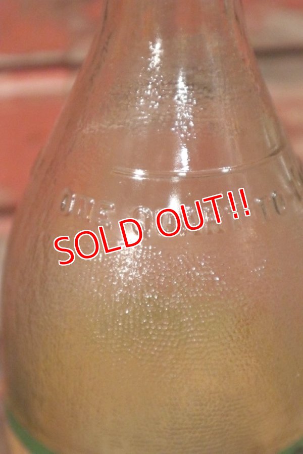 画像6: dp-220301-50 QUAKER STATE MOTOR OIL / 1940's Glass Bottle