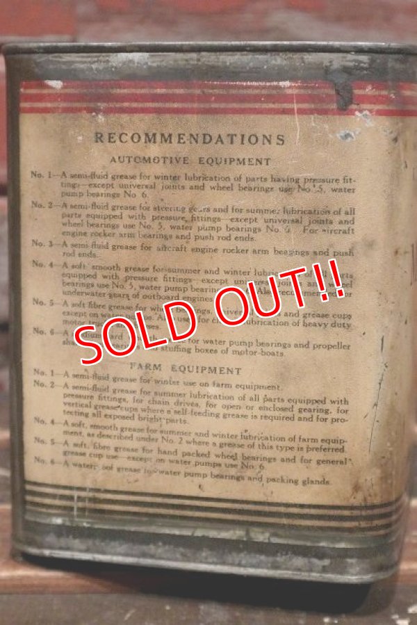 画像5: dp-220301-82 Mobil GARGOYLE / Mobilgrease 1930's 5 Pounds Can