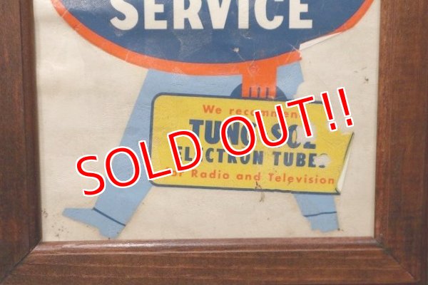 画像4: ct-220301-15 TUNG-SOL RADIO TELEVISION SERVICE / 1950's Poster