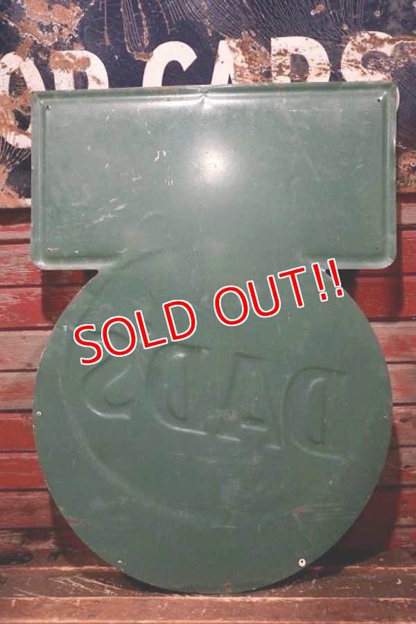 画像10: dp-220301-11 DAD'S ROOT BEER / 1950's Advertising Metal Sign