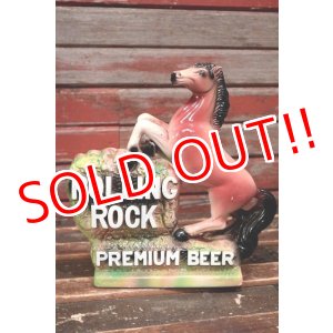 画像: dp-220301-40 ROLLING ROCK BEER / 1970's Chalk Ware Bar Display