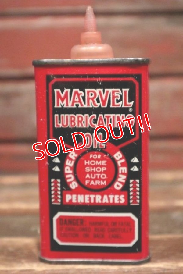 画像1: dp-220301-57 MARVEL LUBRICATING / Vintage Handy Oil Can