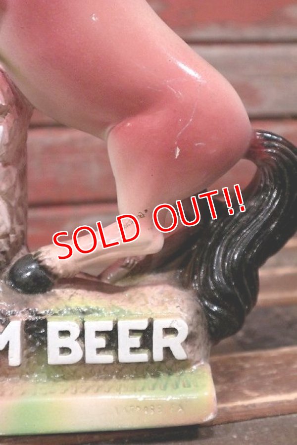 画像4: dp-220301-40 ROLLING ROCK BEER / 1970's Chalk Ware Bar Display