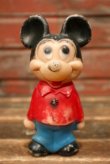 画像1: ct-220301-21 Mickey Mouse / 1970's Bowling Pin Toy Figure